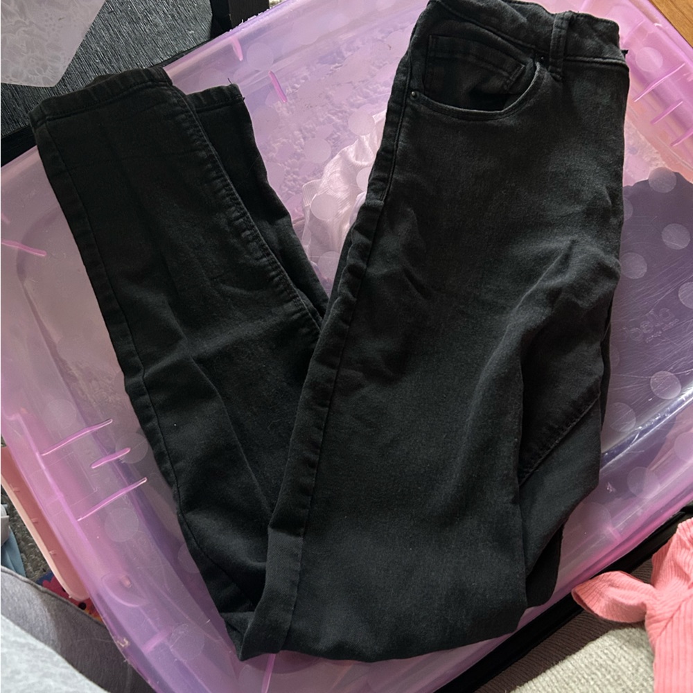Black Denim Jeans